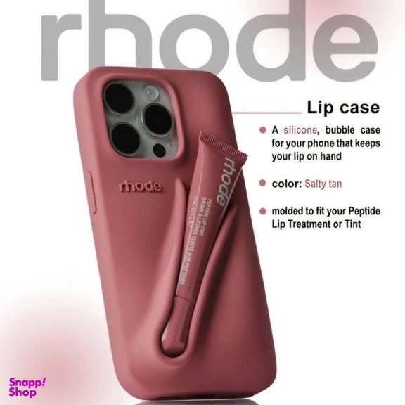 ست کاور گوشی موبایل و لیپ گلاس مدل RHODE مناسب اپل iPhone 16