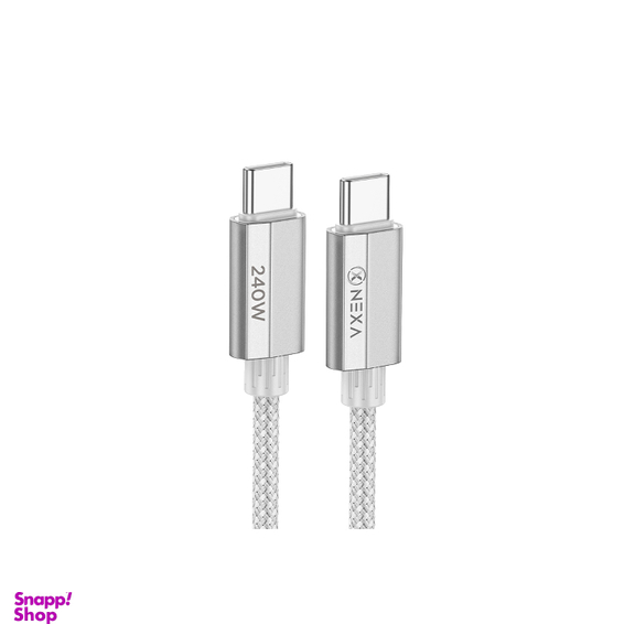 کابل شارژ 240 وات Type-C نکسا مدل L72 طول 1.2 متر