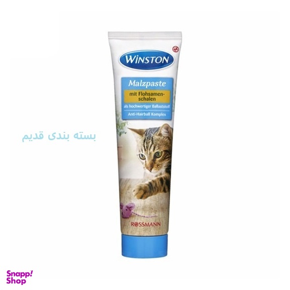 مالت گربه وینستون مدل آنتی هیربال وزن 100 گرم