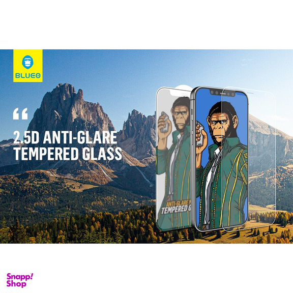 محافظ صفحه نمایش مات بلوئو مدل Anti-Glare Matte مناسب برای گوشی موبایل اپل iPhone 13 Pro Max / 14 Plus