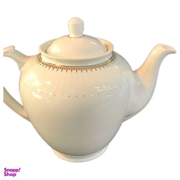 قوری چینی زرین ایران مدل هیئتی 16 سپیدار درجه یک