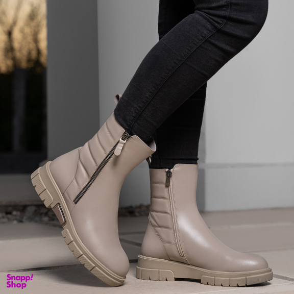 نیم بوت زنانه چرم تهران مدل U72V