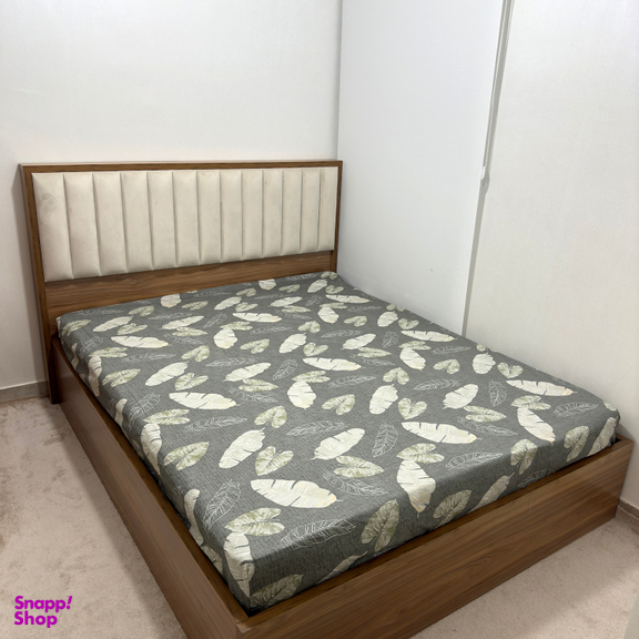ملحفه 2 نفره ناتوسا مدل کشدار سلین سایز 160×200 سانتی متر