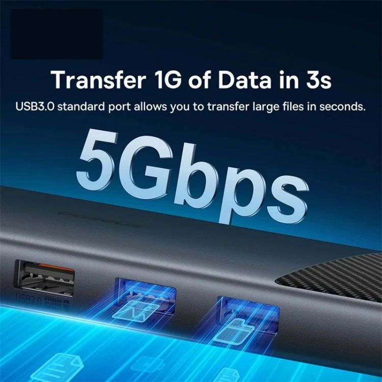 هاب 11 پورت Type-C بیسوس مدل Metal Glam Series II B00061801123-00