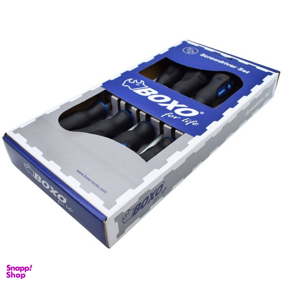 پیچ گوشتی ضربه خور بوکسو مدل No.SCWGTA-7CB7 بسته 7 عددی