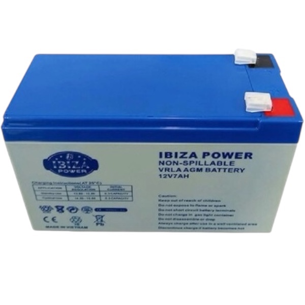 باتری UPS ایبیزا مدل 12v_7a