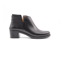 کفش چرم ساق دار زنانه مدل mrc1121-30