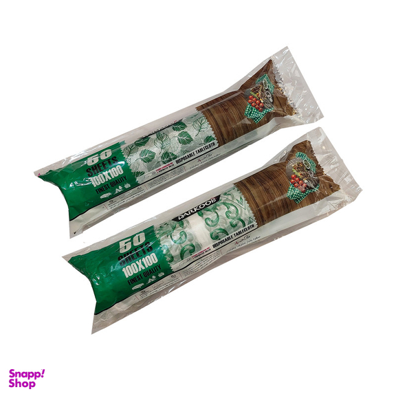 سفره یکبار مصرف دارکوب مدل Sh1651.2 بسته ۲ عددی
