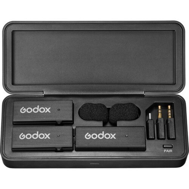 میکروفون بی‌ سیم یقه‌ ای گودکس مدل MoveLink Mini UC Kit2 Wireless Microphone