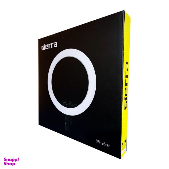 رینگ لایت 26 سانتی متری سی یرا مدل Sierra Ring Light SR-26 CM به همراه سه پایه رومیزی