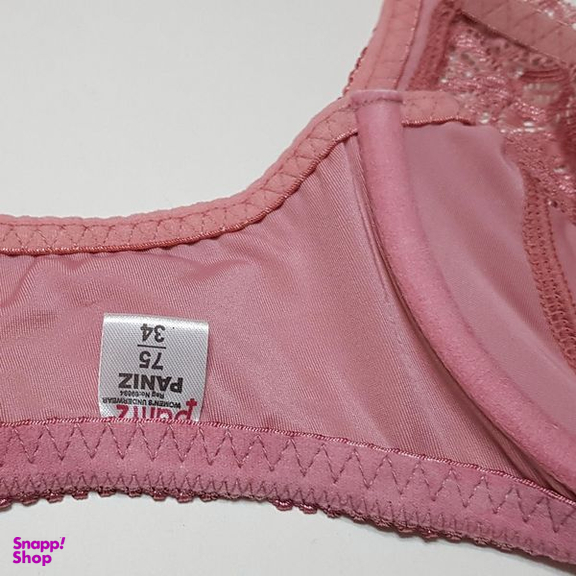 ست شورت و سوتین زنانه پانیذ مدل فنردار کد 9008 رنگ کالباسی