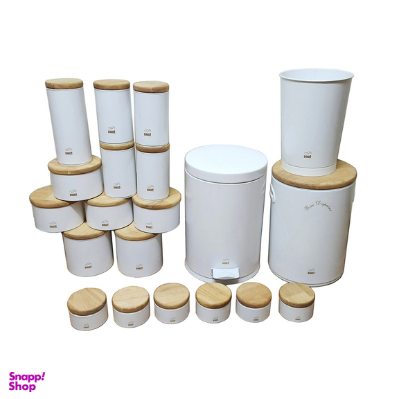 سرویس جهیزیه 20 پارچه بهاز کالا مدل در بامبو کد YP-ARAMBAND-BAMBO