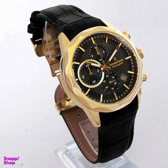 ساعت مچی عقربه ای مردانه رومانسون کد 2085BK-GD