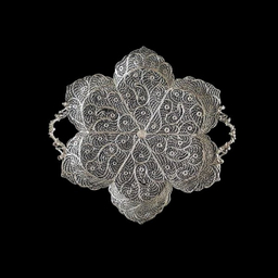 سینی ملیله کاری کد M-06