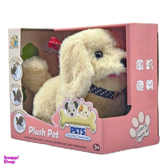 عروسک ناب سل مدل سگ پولیشی قلاده دار موزیکال جعبه دار Polish collared dog NAAB002 ارتفاع 15 سانتی متر