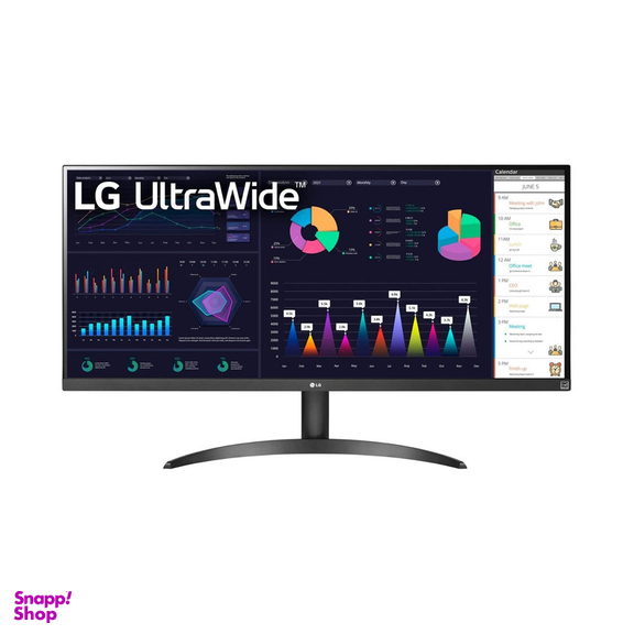 مانیتور مخصوص بازی ال جی مدل 34WQ650-W سایز 34 اینچ