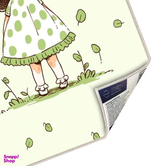 فرش ماشینی چاپی اتاق کودک اورکوم طرح بهار کد kids.9010