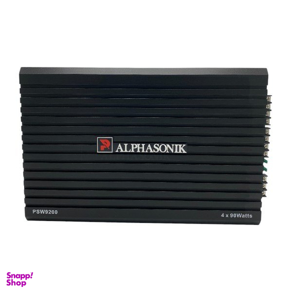 آمپلی فایر خودرو آلفاسونیک مدل چهار کاناله PSW9200