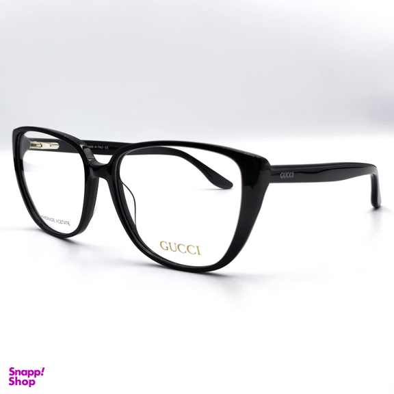 عینک طبی زنانه طرح مدل gg57c1 رنگ مشکی