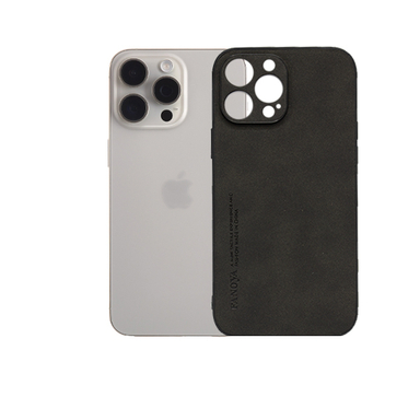 قاب گوشی موبایل چرمی لاکچری FANOYA اپل مدل iPhone 15 Pro Max
