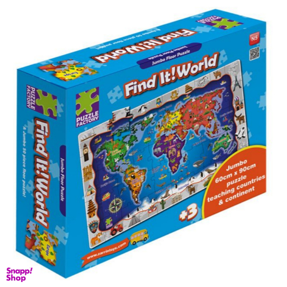 پازل نقشه جهان زرین تویز کد 7800