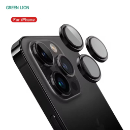 محافظ لنز دوربین گوشی موبایل گرین لاین مدل GNCMHDP15PM مناسب اپل iPhone 15 Pro / 15 Pro Max