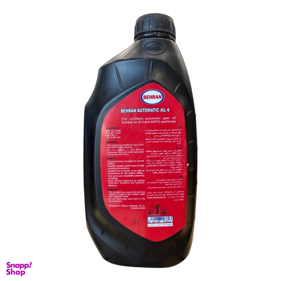 روغن گیربکس بهران مدل AL4 حجم 1 لیتر