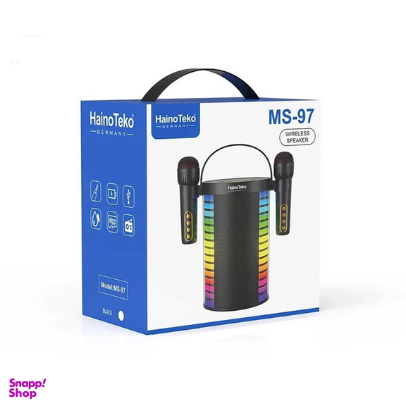 اسپیکر بلوتوثی قابل حمل هاینو تکو مدل Ms-77 به همراه میکروفون