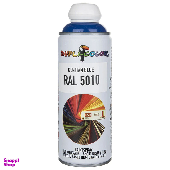 اسپری دوپلی کالر مدل RAL 5010 رنگ آبی حجم 400 میلی لیتر