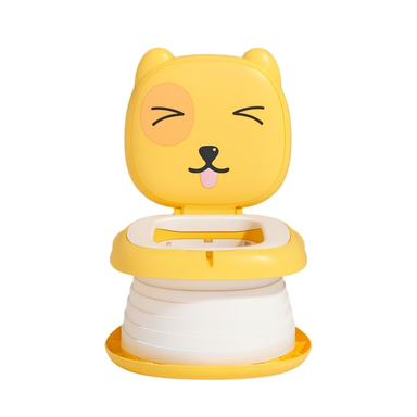 توالت فرنگی تاشو کودک مدل گربه چشمک زن