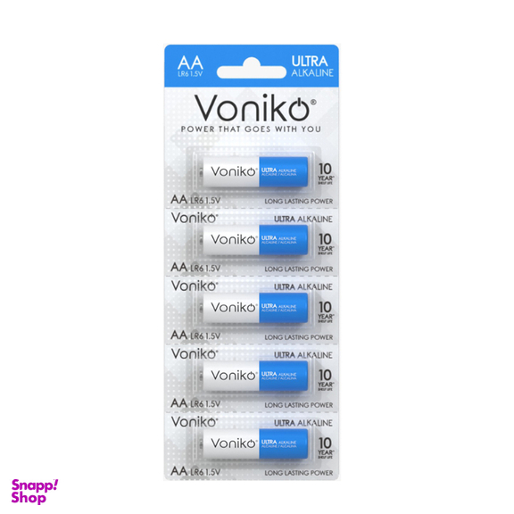 باتری قلمی ونیکو مدل LR6 بسته 5 عددی