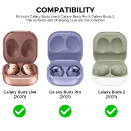 کاور ایرفون آهااستایل مدل WG89 مناسب سامسونگ Galaxy Buds Live / Buds Pro / Buds 2 / Buds2 Pro / Buds Fe