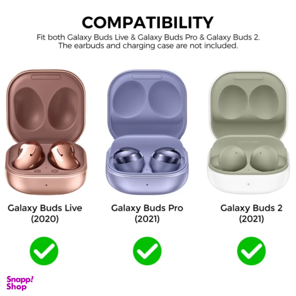 کاور ایرفون آهااستایل مدل WG89 مناسب سامسونگ Galaxy Buds Live / Buds Pro / Buds 2 / Buds2 Pro / Buds Fe