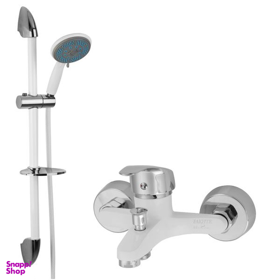 شیر سرویس بهداشتی فاخته مدل ماهان SK به همراه علم دوش