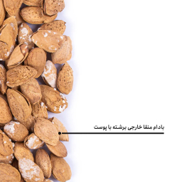 بادام منقا خارجی برشته بارجیل