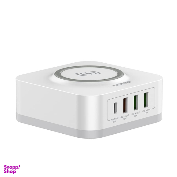 شارژر رومیزی بی سیم 32W الدینیو مدل AW004