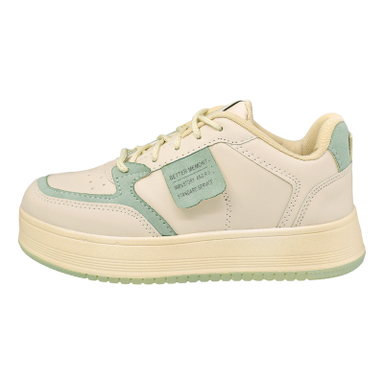 کفش روزمره زنانه پویان گام پیام مدل مولین کد 11960 رنگ کرم