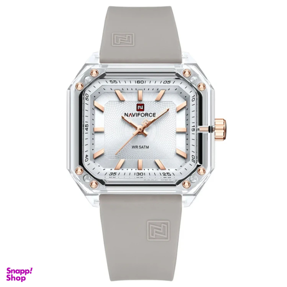 ساعت مچی عقربه ای زنانه نیوی فورس مدل NF7106 رنگ طوسی