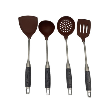 سرویس کفگیر ملاقه 4 پارچه لایف اسمایل کد 3842