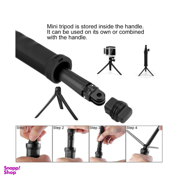 مونوپاد اکستنشن سه‌ پایه تاشو مدل PULUZ