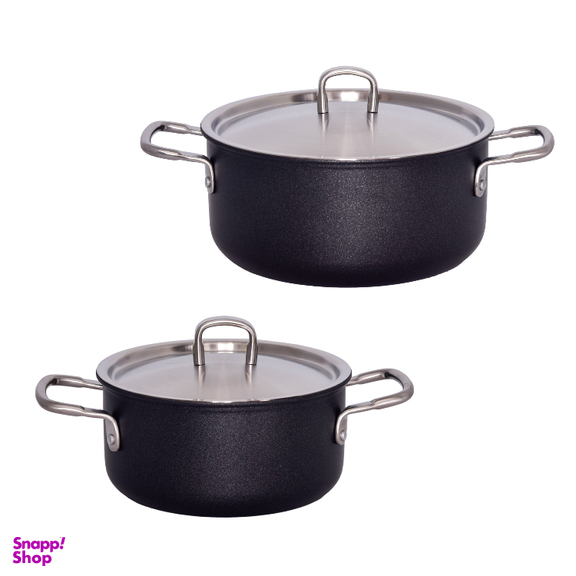 سرویس قابلمه و تابه گرانیتی 7 پارچه کرکماز کد 2960