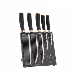 سرویس چاقو آشپزخانه 6 پارچه لیدوما مدل پرارین