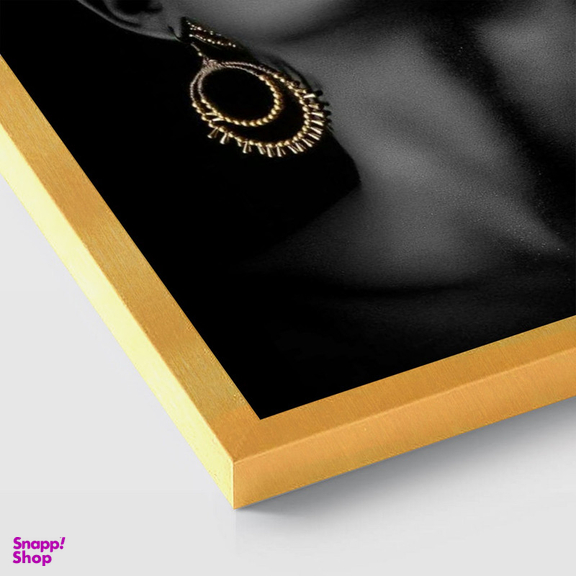 تابلو بکلیت طرح طلا کوب پرتره چهره آفریقایی مدل T-10018