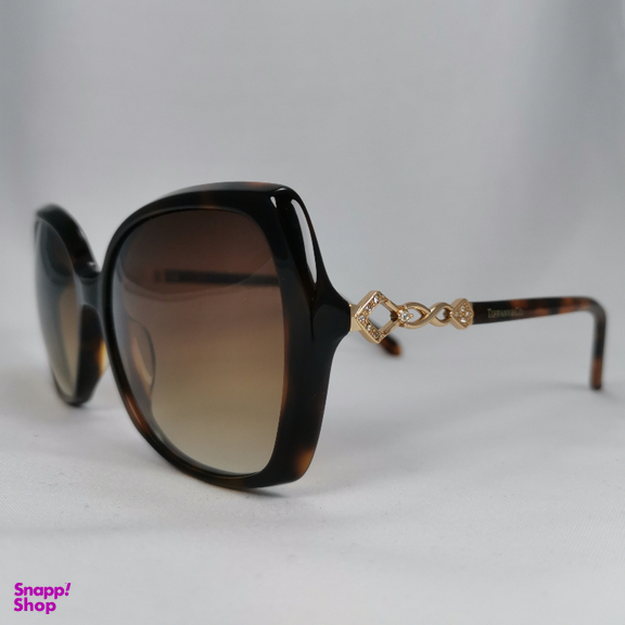 عینک آفتابی زنانه طرح تیفانی مدل پروانه ای رنگ هاوانا