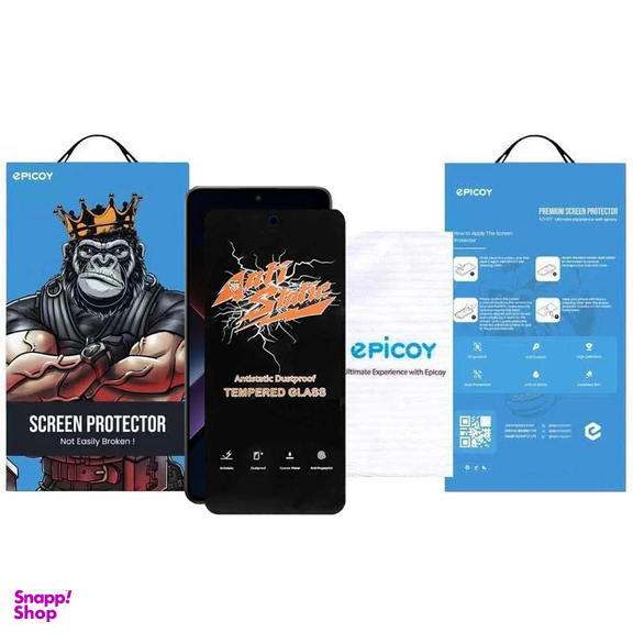محافظ صفحه نمایش اپیکوی مدل Antistatic Dustproof مناسب برای گوشی موبایل شیائومی Poco X7 Pro / X6 Pro / Redmi Note 14 / Turbo 4