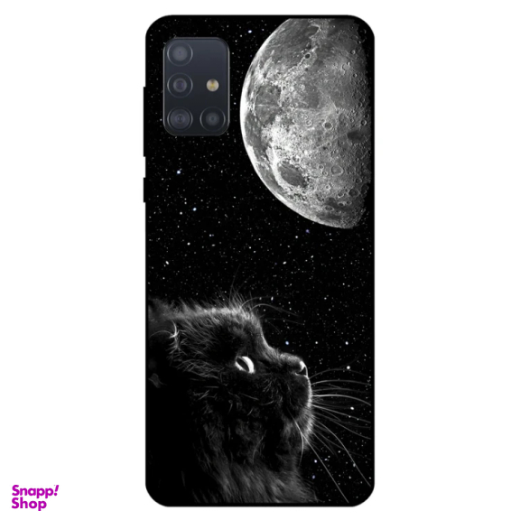 کاور گوشی موبایل مگافون طرح گربه مدل 1882 مناسب سامسونگ Galaxy A51