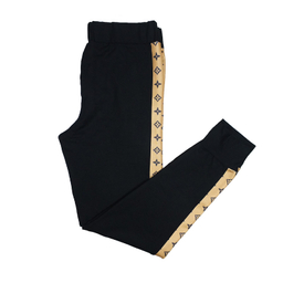 ست لباس راحتی زنانه آسو طرح LV کد S564 رنگ مشکی