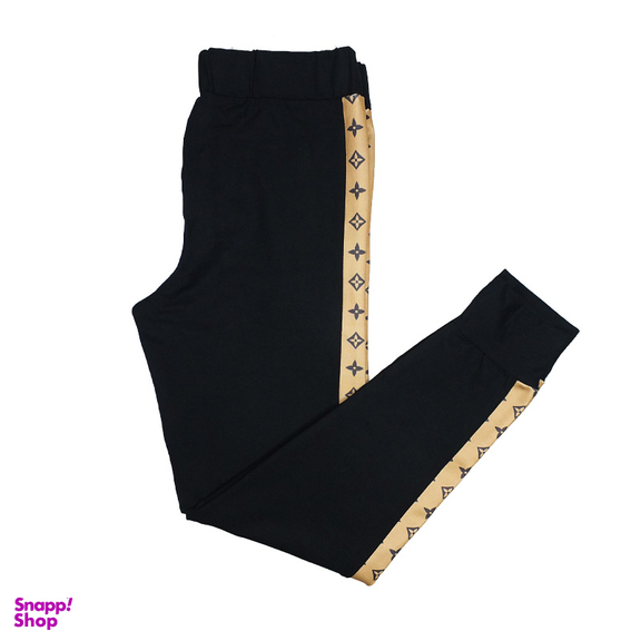 ست لباس راحتی زنانه آسو طرح LV کد S564 رنگ مشکی