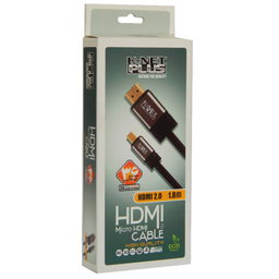 کابل HDMI به Micro HDMI کی نت پلاس کد KP-A114 طول 1.8 متر