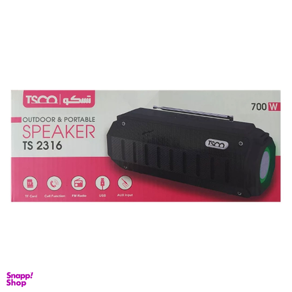 اسپیکر بلوتوثی تسکو مدل TS 2316